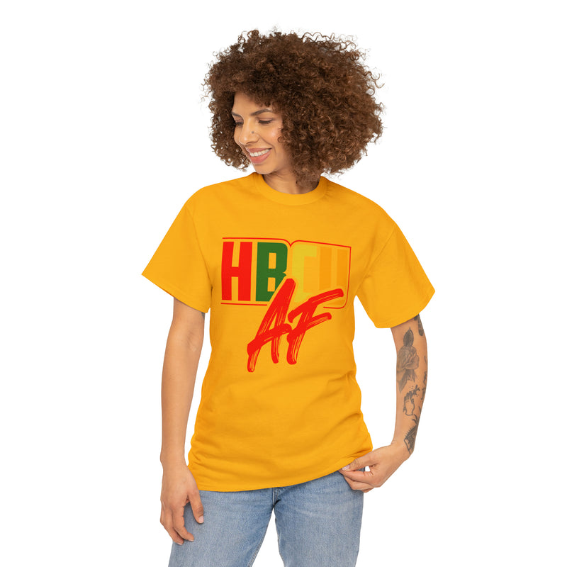 Unisex HBCU AF Jersey Short Sleeve Tee