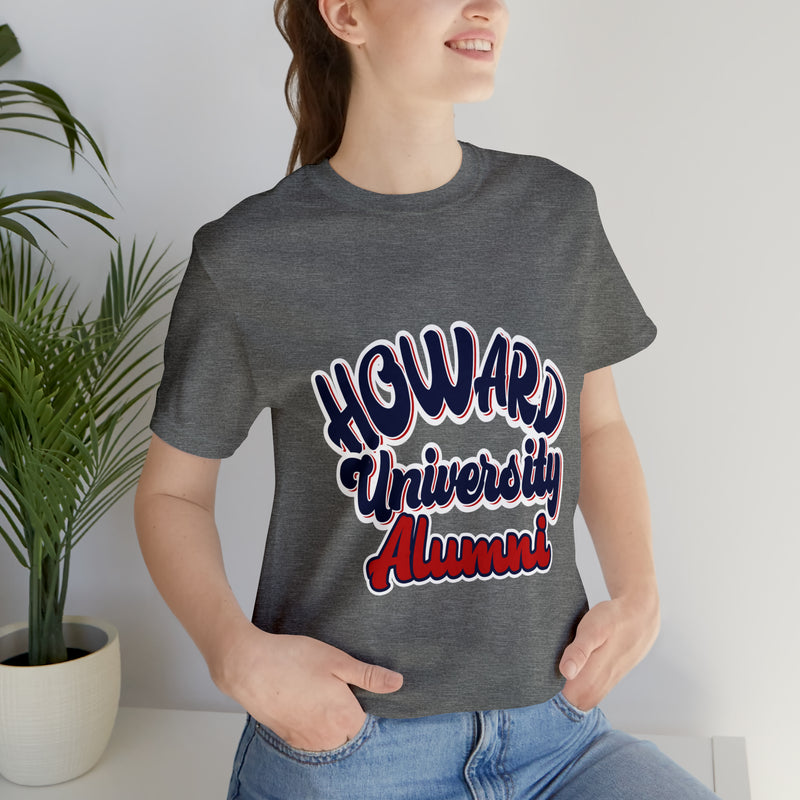 Howard University Alumni Unisex Short Sleeve Tee