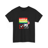 Check Mark Kamala Harris 2024 Unisex Heavy Cotton Tee