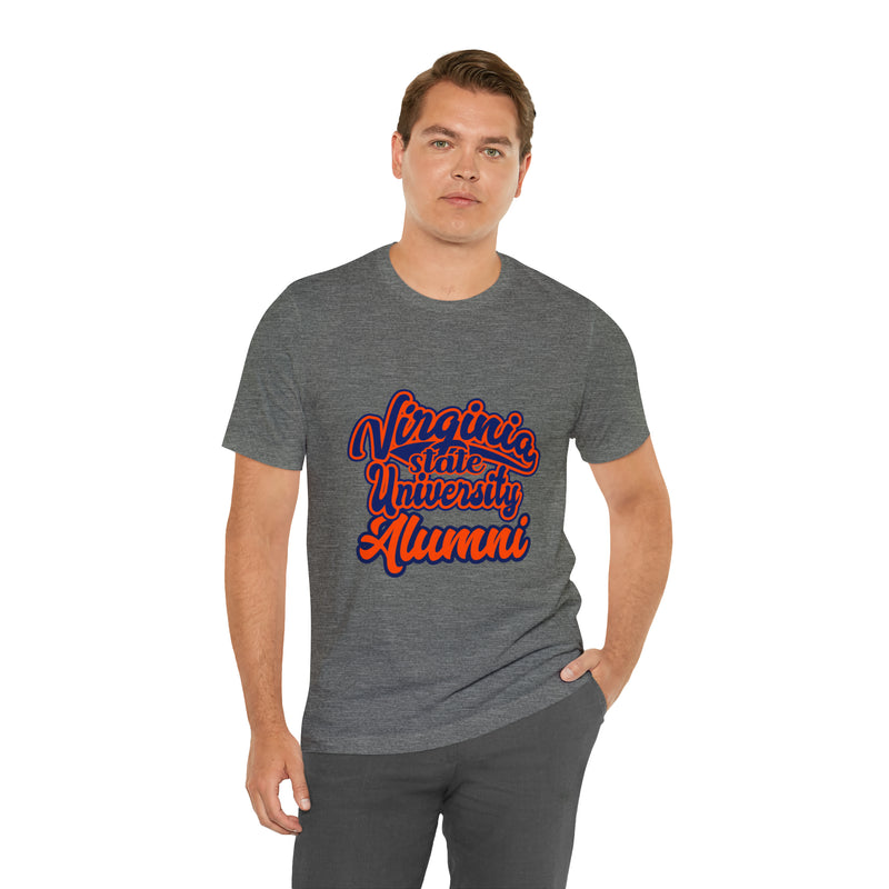 Virginia State University Alumni Unisex Short Sleeve Tee