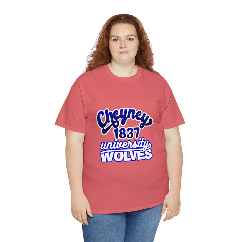 Unisex Cheyney 1837 University Wolves Jersey Short Sleeve Tee