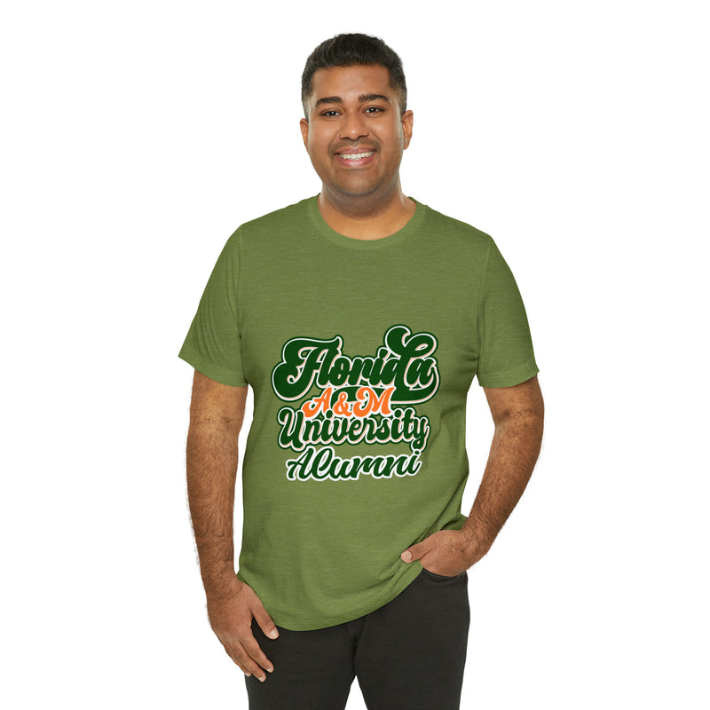 Florida A&M University Alumni Unisex Short Sleeve Tee