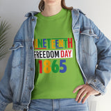 Juneteenth Freedom Day 1865 Unisex Tshirt