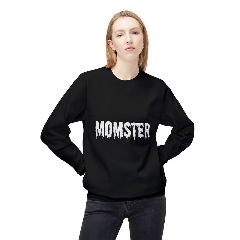 Momster Unisex Midweight Softstyle Fleece Crewneck Sweatshirt