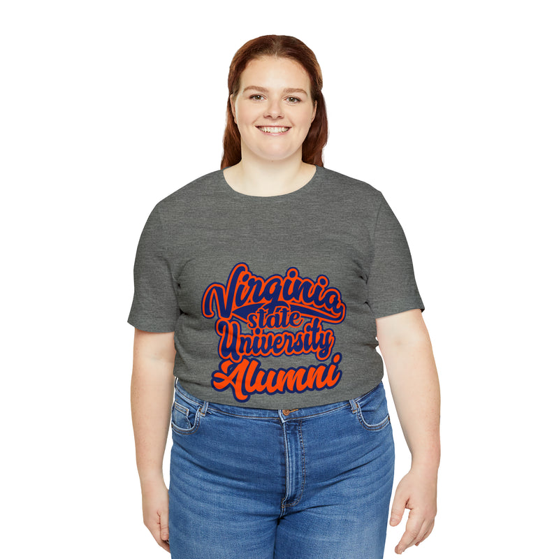 Virginia State University Alumni Unisex Short Sleeve Tee