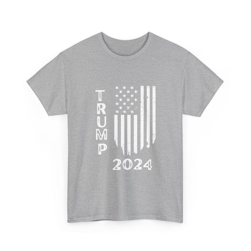 Trump Flag 2024 Unisex Heavy Cotton Tee