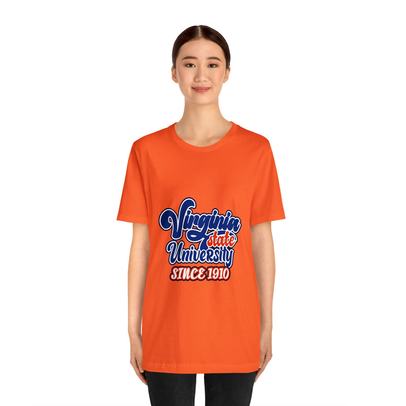 Virginia State University Unisex Short Sleeve Tee