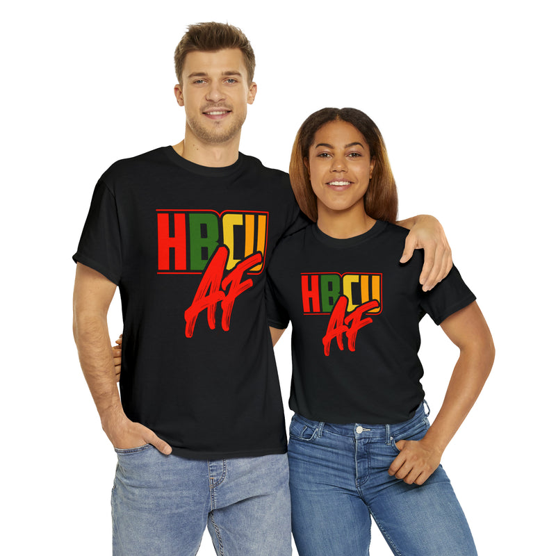 Unisex HBCU AF Jersey Short Sleeve Tee