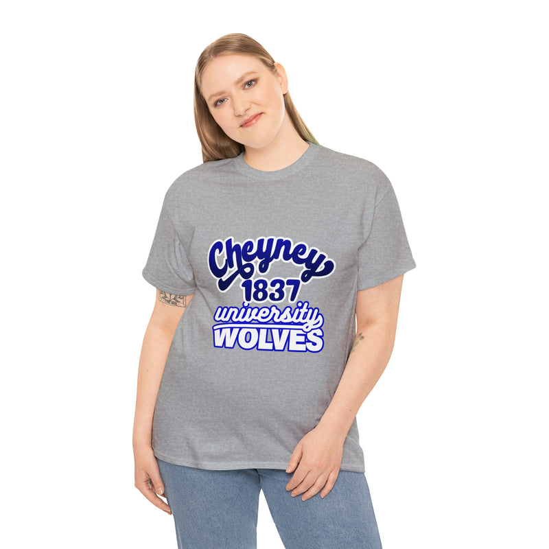 Unisex Cheyney 1837 University Wolves Jersey Short Sleeve Tee