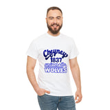 Unisex Cheyney 1837 University Wolves Jersey Short Sleeve Tee