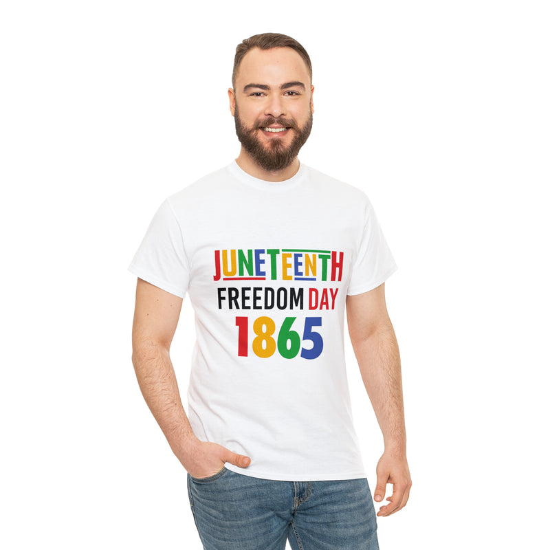 Juneteenth Freedom Day 1865 Unisex Tshirt