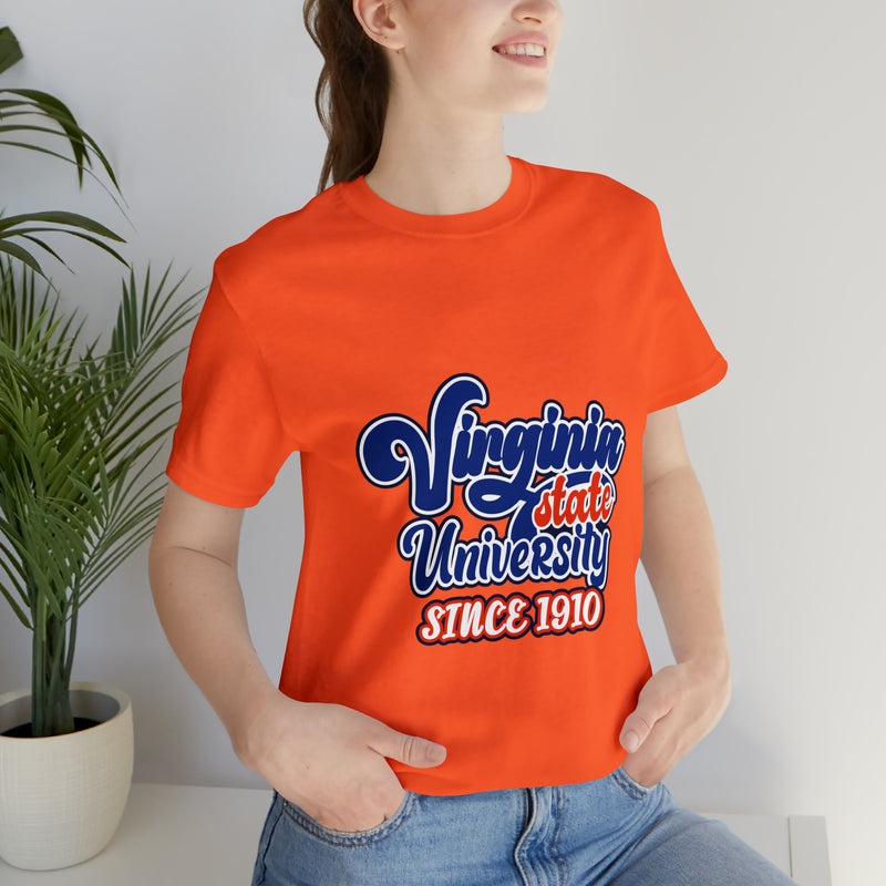 Virginia State University Unisex Short Sleeve Tee