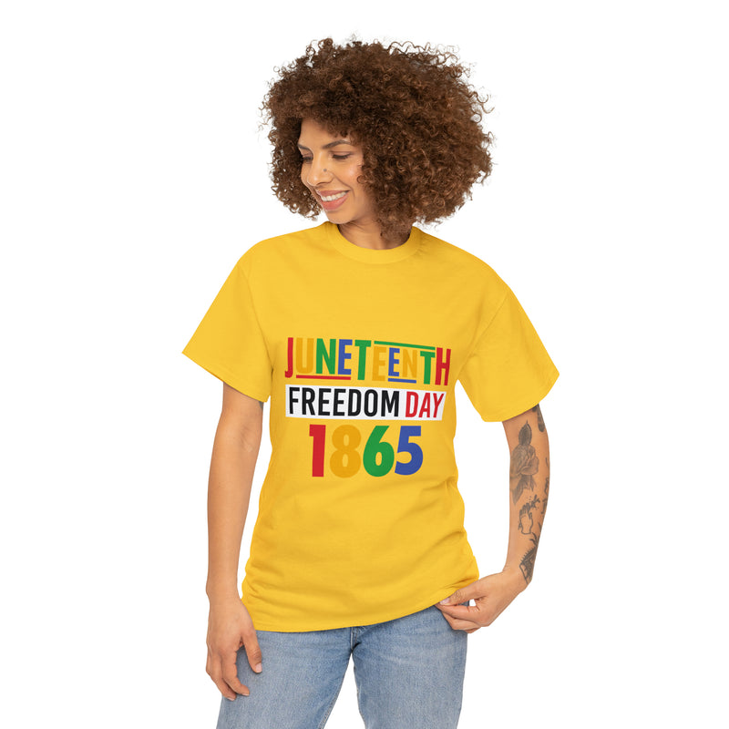 Juneteenth Freedom Day 1865 Unisex Tshirt