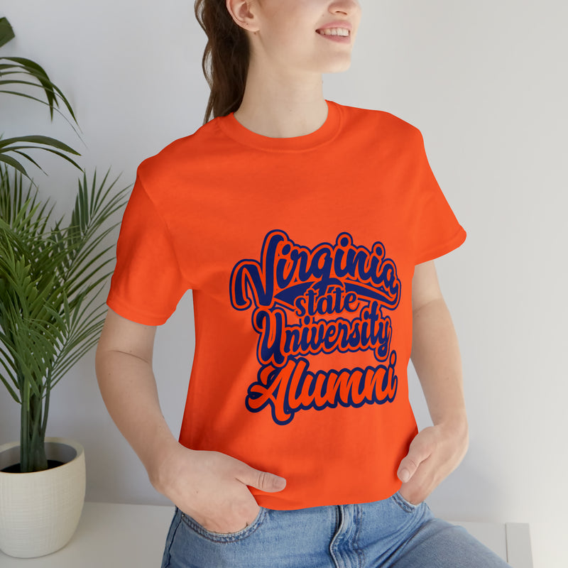 Virginia State University Alumni Unisex Short Sleeve Tee