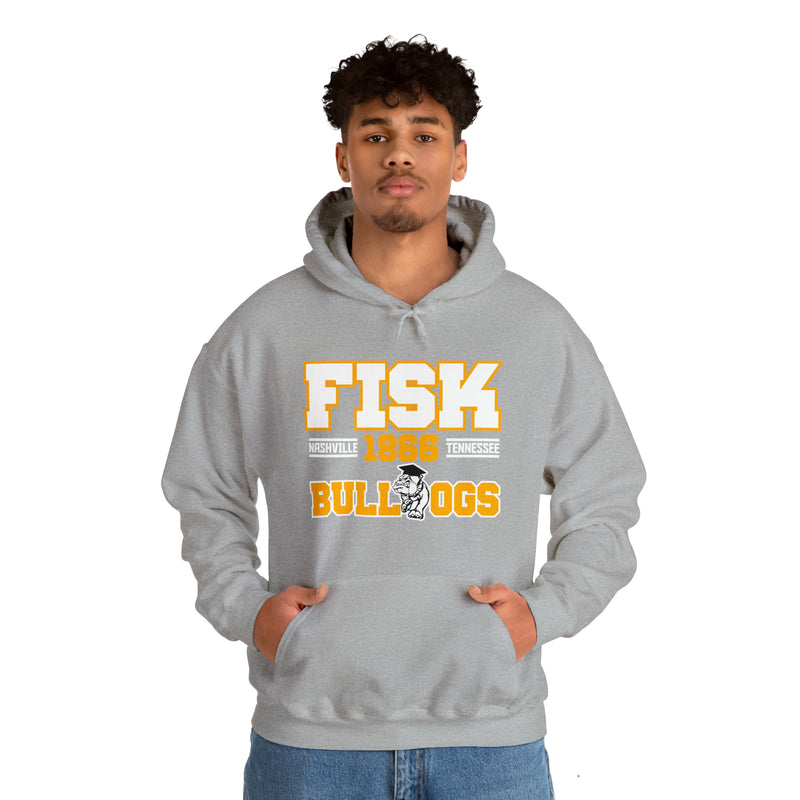 Unisex FISK Bulldogs Heavy Blend™ Hooded Sweatshirt