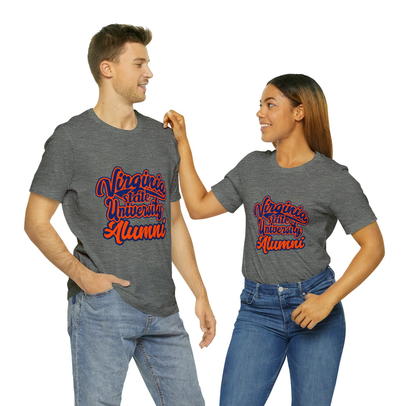 Virginia State University Alumni Unisex Short Sleeve Tee