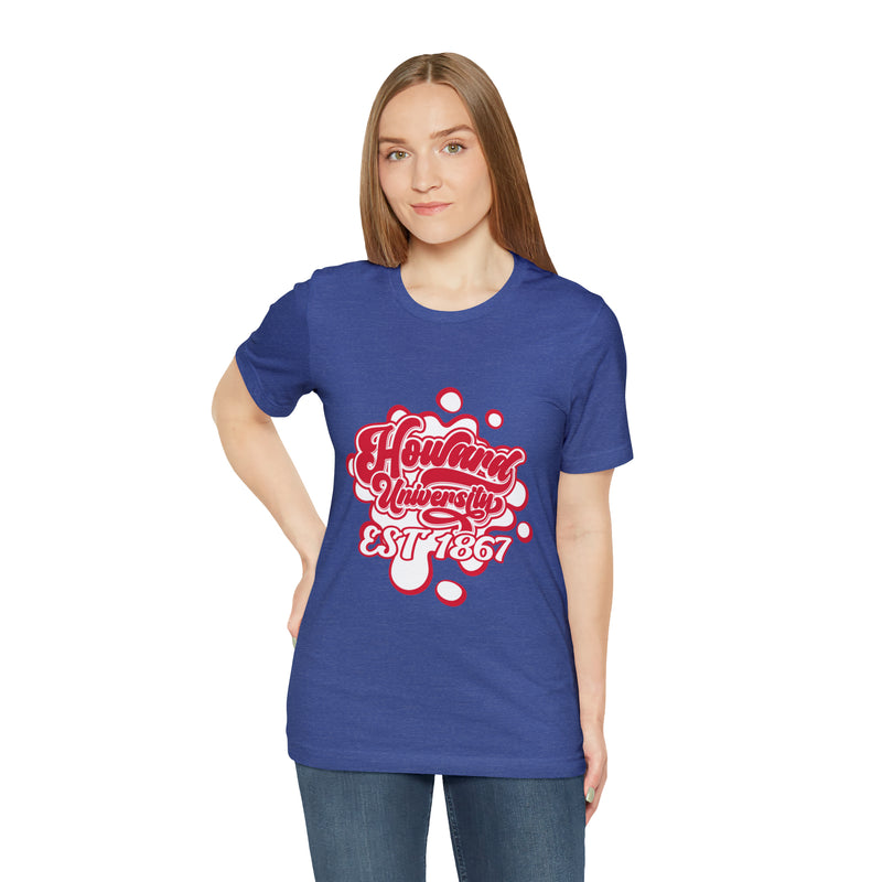 Howard University Unisex Short Sleeve Tee