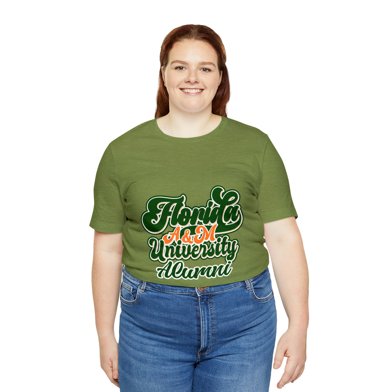 Florida A&M University Alumni Unisex Short Sleeve Tee