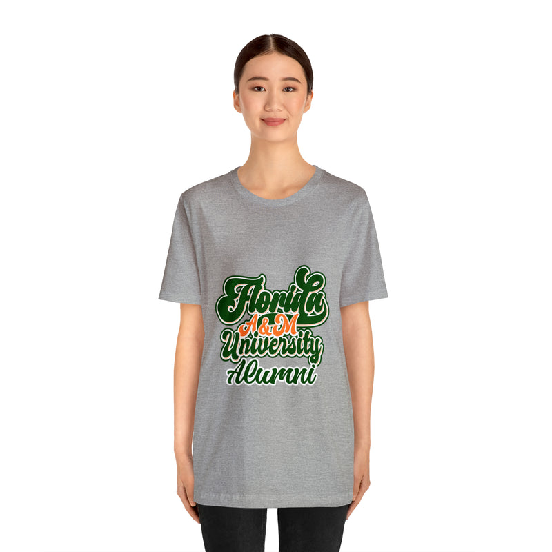 Florida A&M University Alumni Unisex Short Sleeve Tee