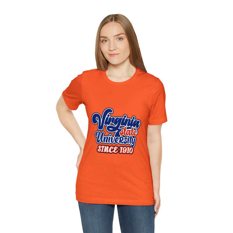 Virginia State University Unisex Short Sleeve Tee