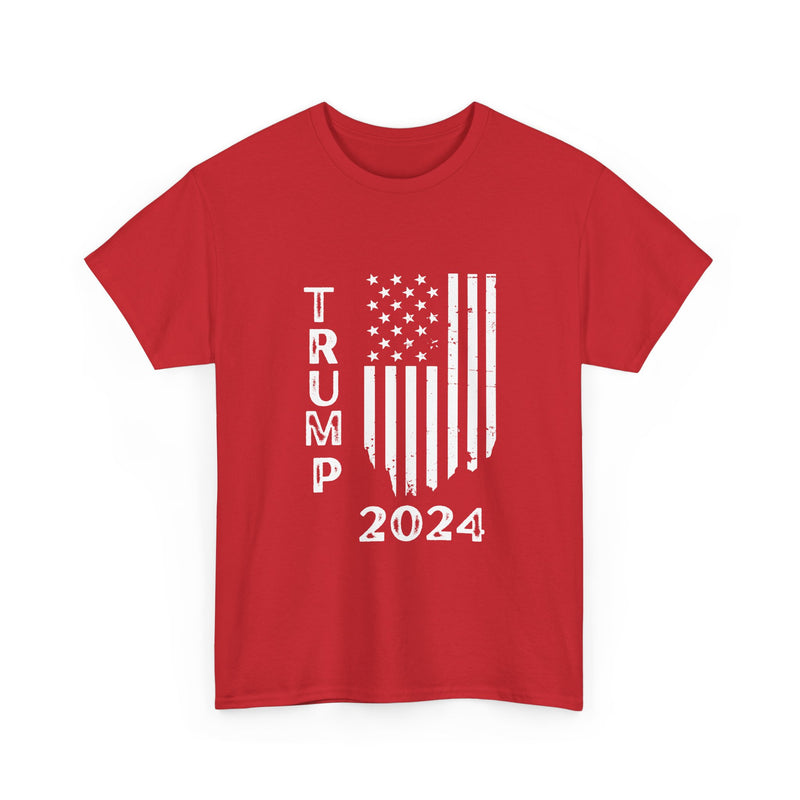 Trump Flag 2024 Unisex Heavy Cotton Tee