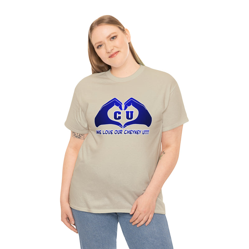 We Love Our Cheyney U  Unisex Short Sleeve Tee