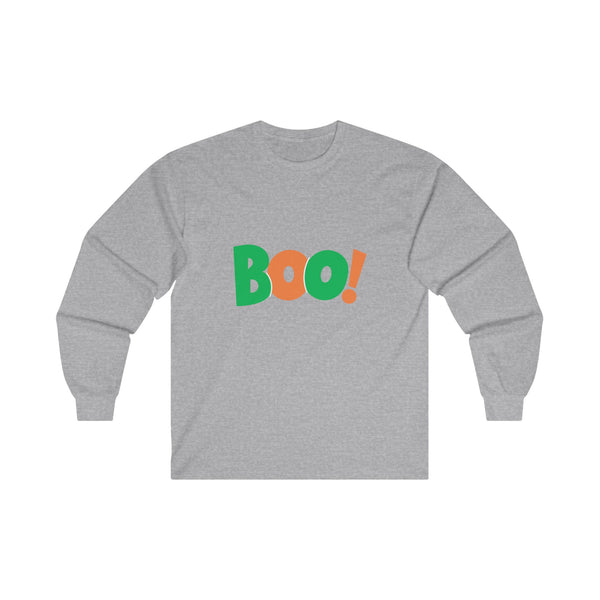 "Boo!" Unisex Ultra Cotton Long Sleeve Tee