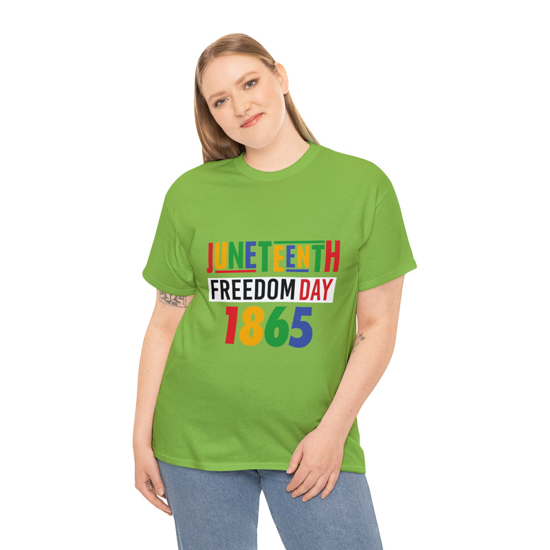 Juneteenth Freedom Day 1865 Unisex Tshirt