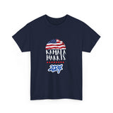 Flag Kamala Harris 2024 Unisex Heavy Cotton Tee