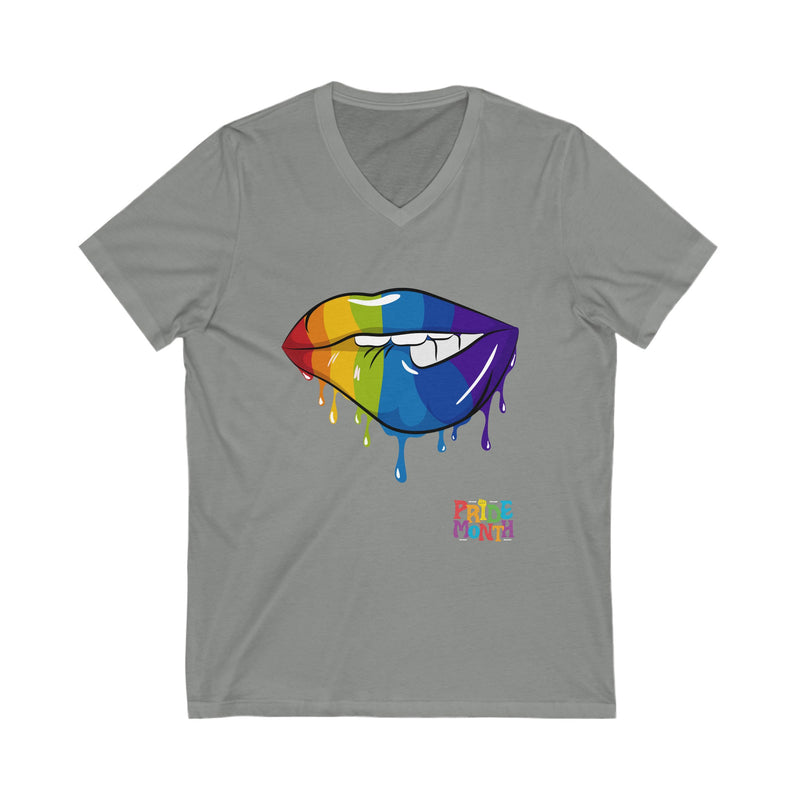 Pride Lip Unisex V-Neck Tee