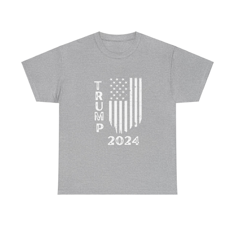 Trump Flag 2024 Unisex Heavy Cotton Tee