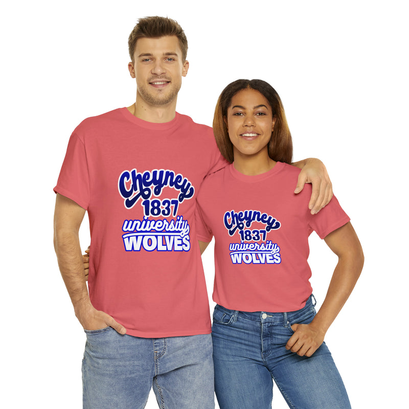 Unisex Cheyney 1837 University Wolves Jersey Short Sleeve Tee