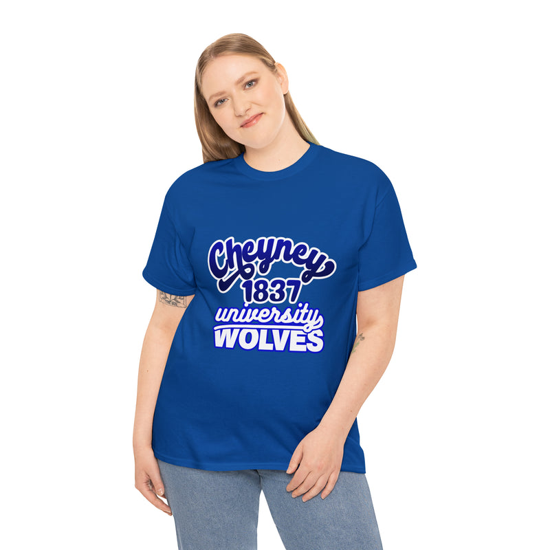 Unisex Cheyney 1837 University Wolves Jersey Short Sleeve Tee