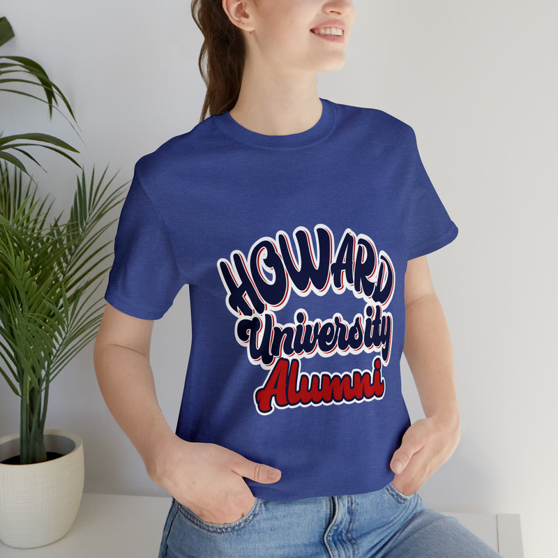 Howard University Alumni Unisex Short Sleeve Tee