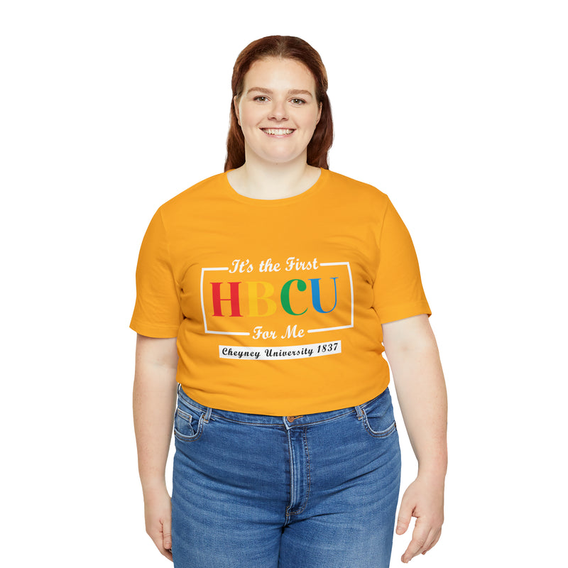 Unisex "It's the First HBCU" Short Sleeve Tee