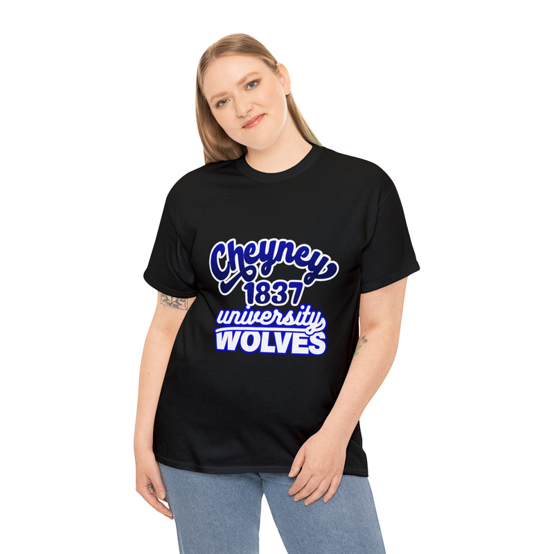 Unisex Cheyney 1837 University Wolves Jersey Short Sleeve Tee