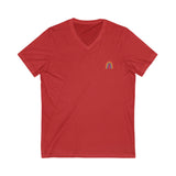 Rainbow Pocket Unisex V-Neck Tee