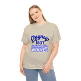 Unisex Cheyney 1837 University Wolves Jersey Short Sleeve Tee