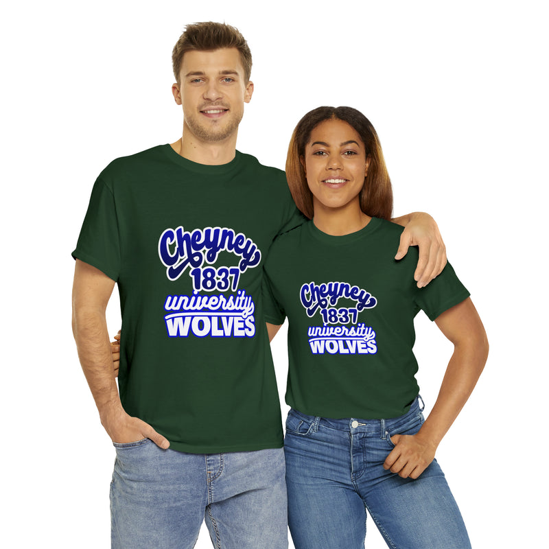 Unisex Cheyney 1837 University Wolves Jersey Short Sleeve Tee