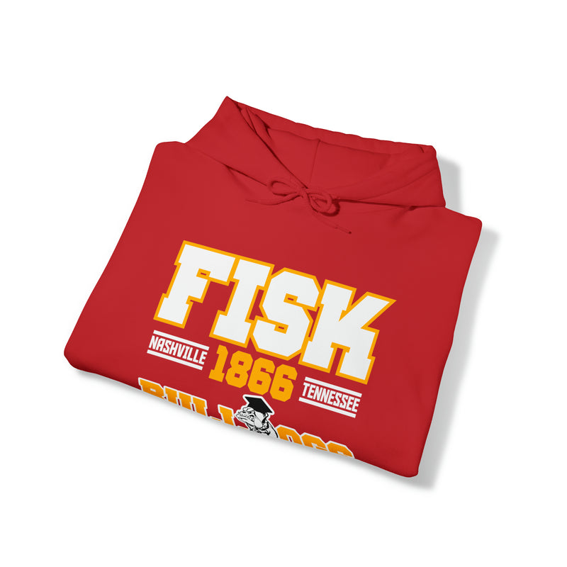 Unisex FISK Bulldogs Heavy Blend™ Hooded Sweatshirt