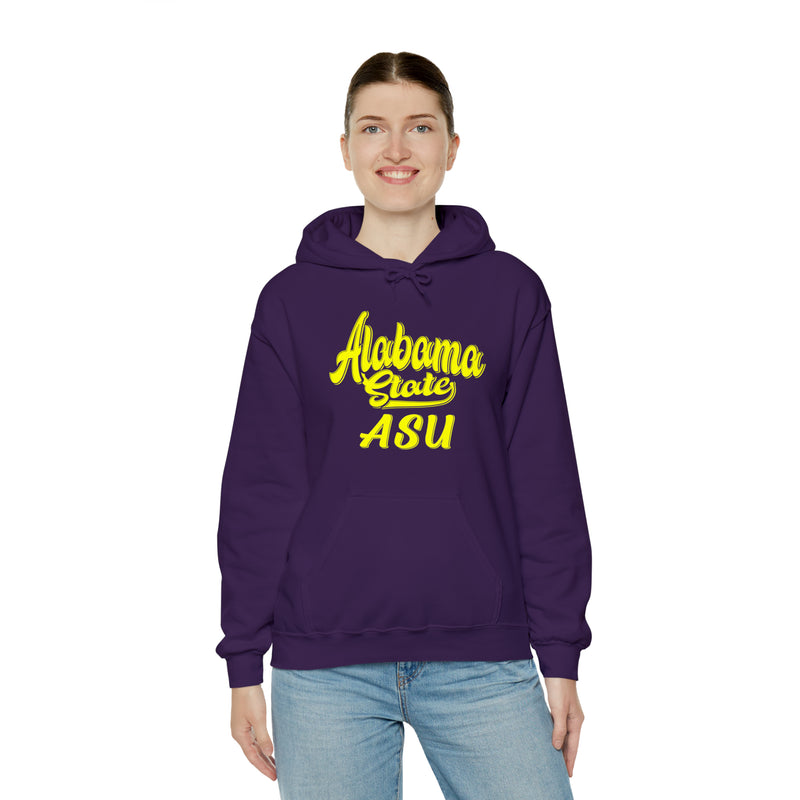 Unisex Alabama State ASU Heavy Blend™ Hooded Sweatshirt