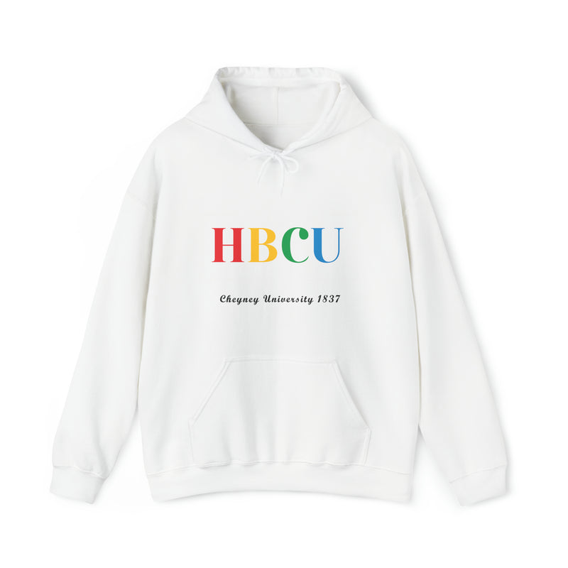 Its My First HBCU For Me Cheyney University Multi-Color Unisex Heavy Blend™ Hooded Sweatshirt