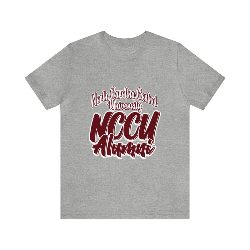 North Carolina Central Unversity Alumni Unisex Short Sleeve Tee