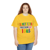 Juneteenth Freedom Day 1865 Unisex Tshirt