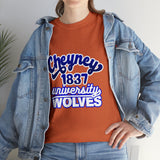 Unisex Cheyney 1837 University Wolves Jersey Short Sleeve Tee