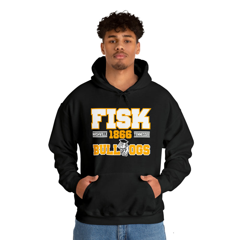 Unisex FISK Bulldogs Heavy Blend™ Hooded Sweatshirt