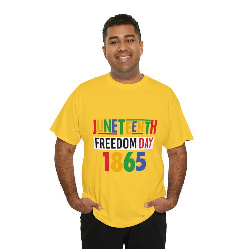 Juneteenth Freedom Day 1865 Unisex Tshirt