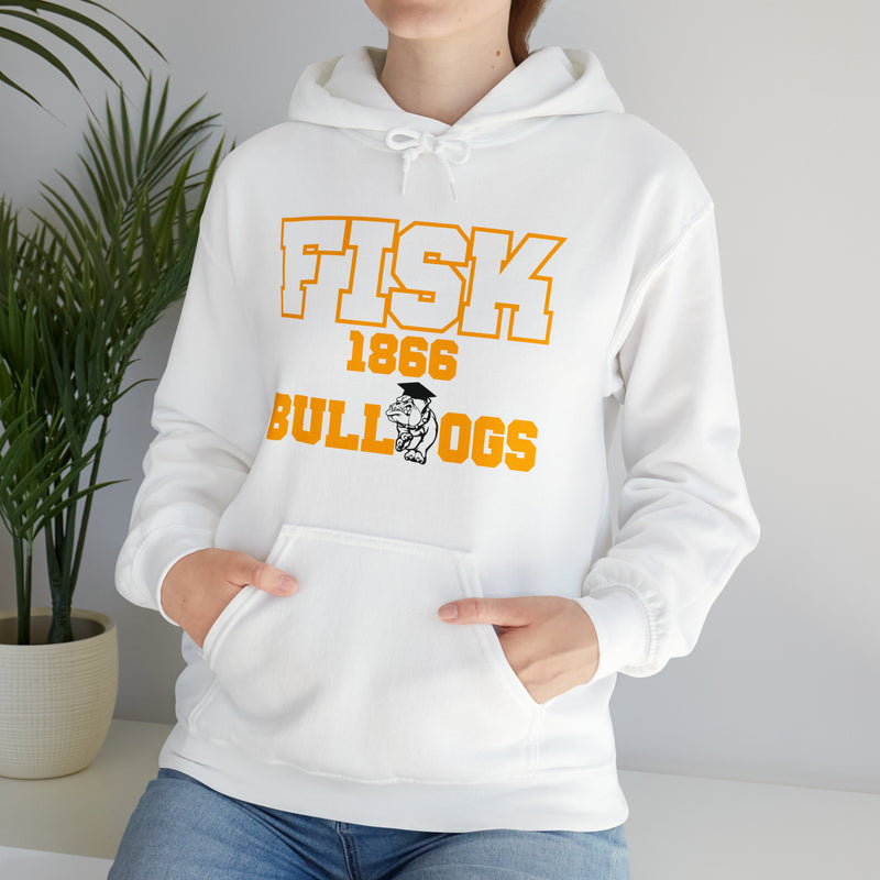 Unisex FISK Bulldogs Heavy Blend™ Hooded Sweatshirt