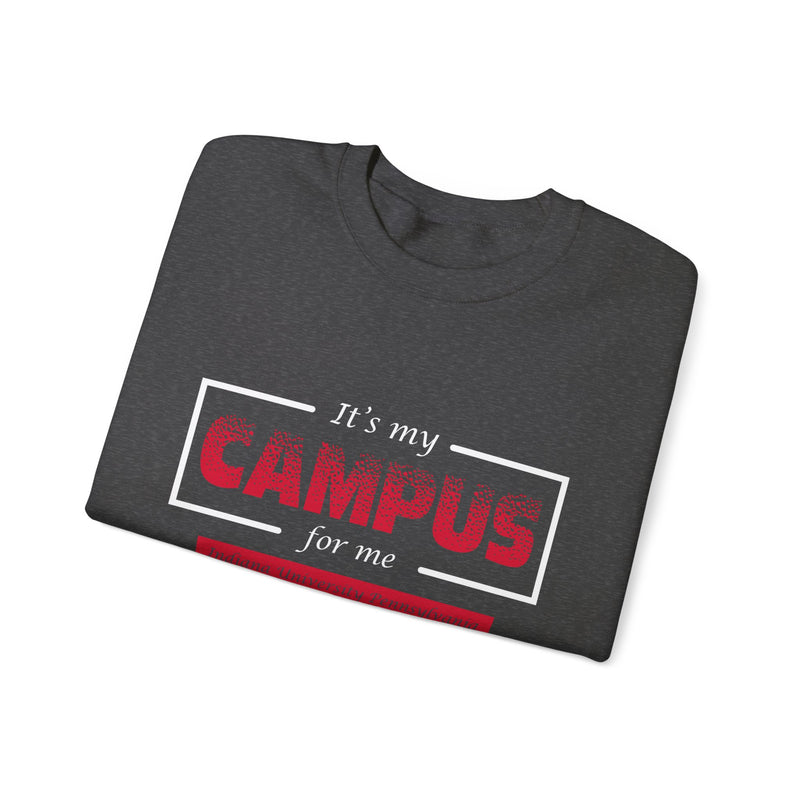 It's My Campus For Me Indiana University of Pennsylvania Unisex Heavy Blend™ Crewneck Sweatshirt