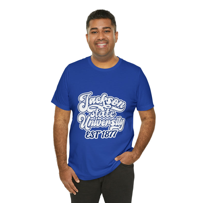 Jackson State University Unisex Short Sleeve Tee